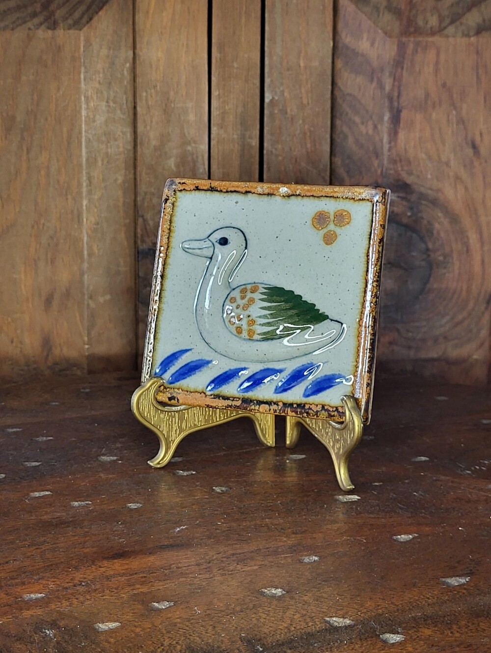 Mexican Pottery Duck Tile